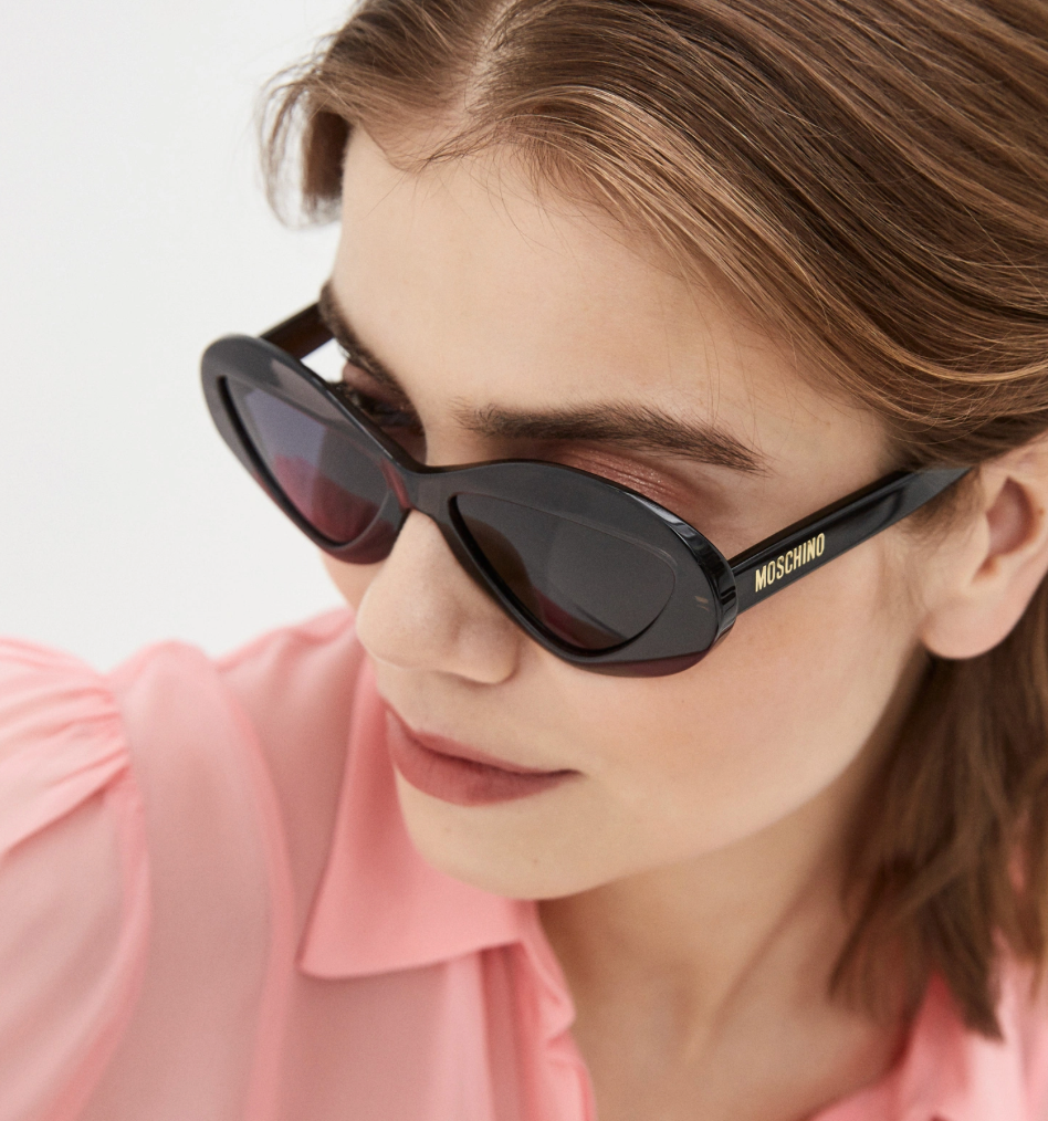 Moschino MOS076/S-0KB7 IR 55mm New Sunglasses