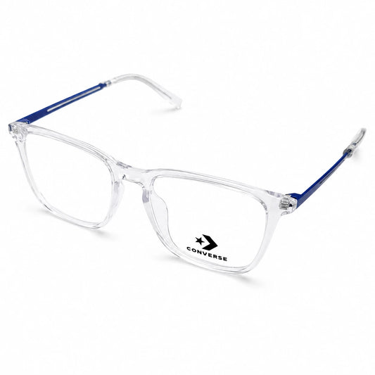 Converse CV8000-970 eyeglasses in crysytal clear frame with clear lenses