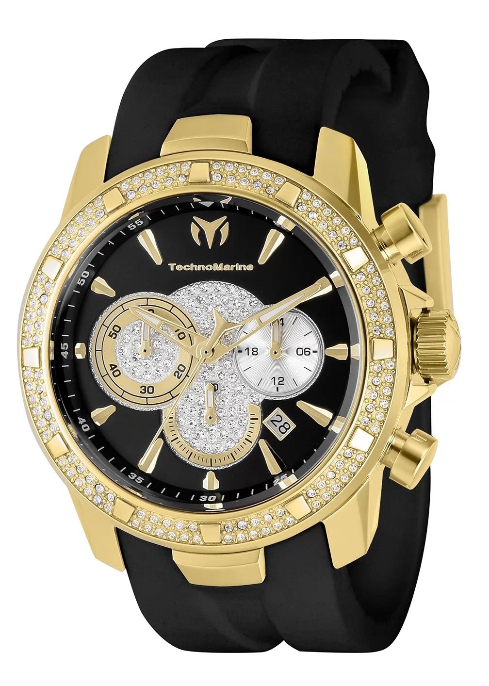 TechnoMarine TM-621011 TM-621011 Watch - Mother of Pearl Dial Silicon Band