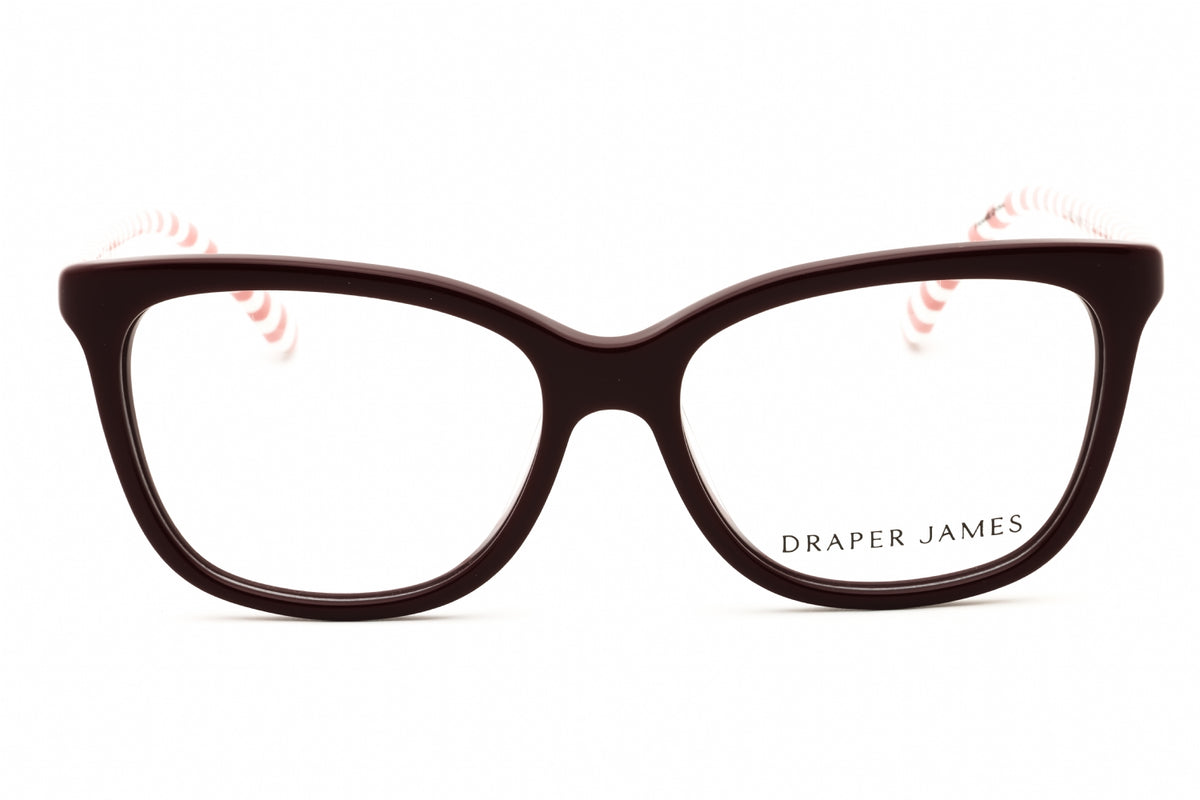 Draper James DJ5002-604 MERLOT Rectangular Eyeglasses 51mm Eyeglasses