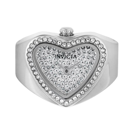 Invicta 49578 watch with silver dial and stainless steel band