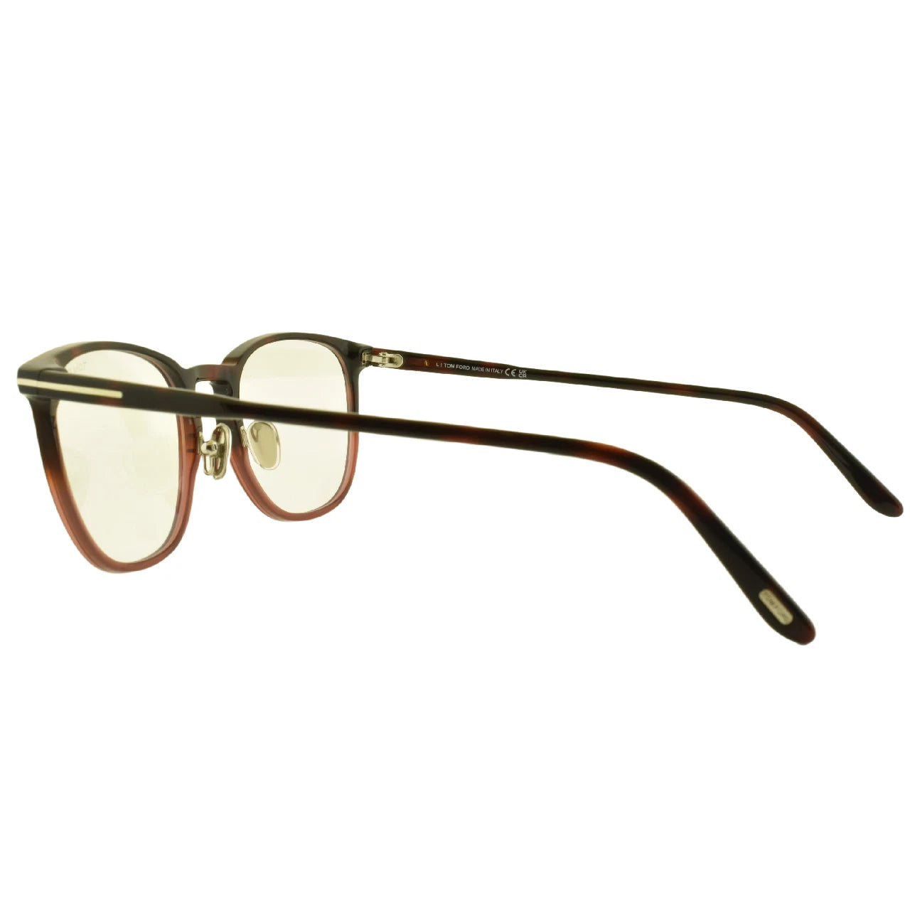 Tom Ford FT5700-B-054-54 eyeglasses in havana frame with clear lenses