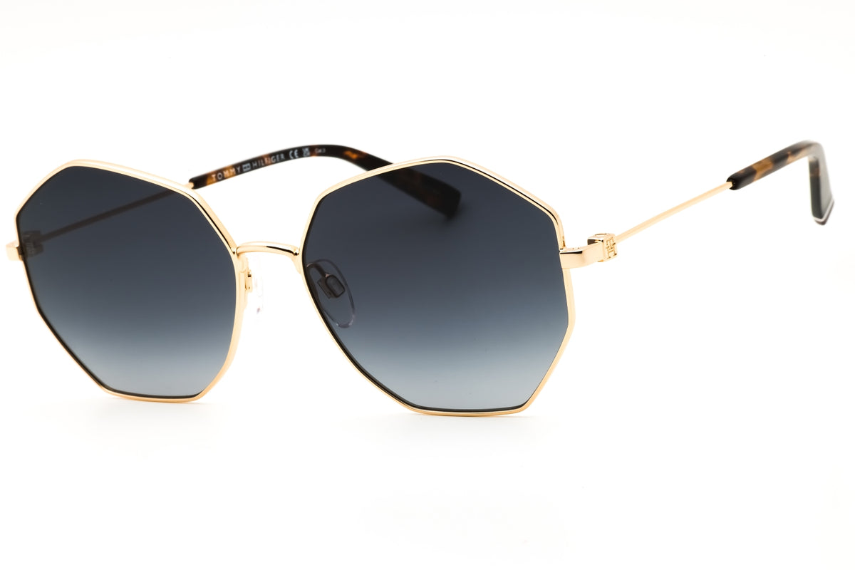 Tommy Hilfiger TH 2094/S-0000 9O GOLD Round Sunglasses 56mm Sunglasses
