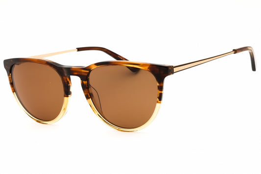COLE HAAN CH6507-210 BROWN HORN Round Sunglasses 54mm Sunglasses