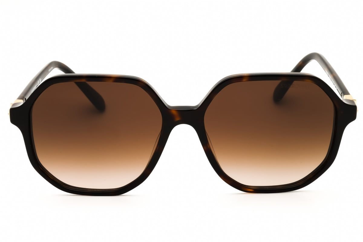 Swarovski SK6003-100213 Tortoise Oversized Sunglasses 57mm Sunglasses