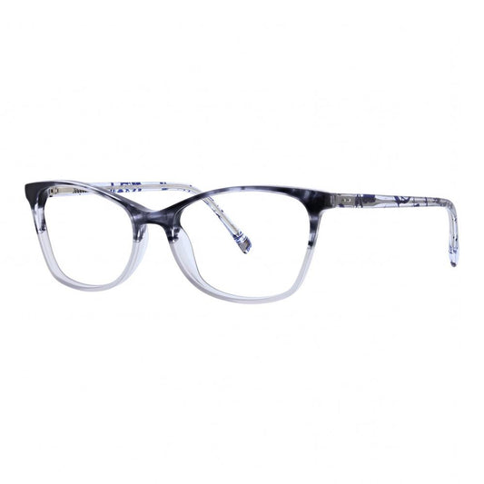 Vera Bradley Karsyn Perennials Grey 5216 52mm New Eyeglasses