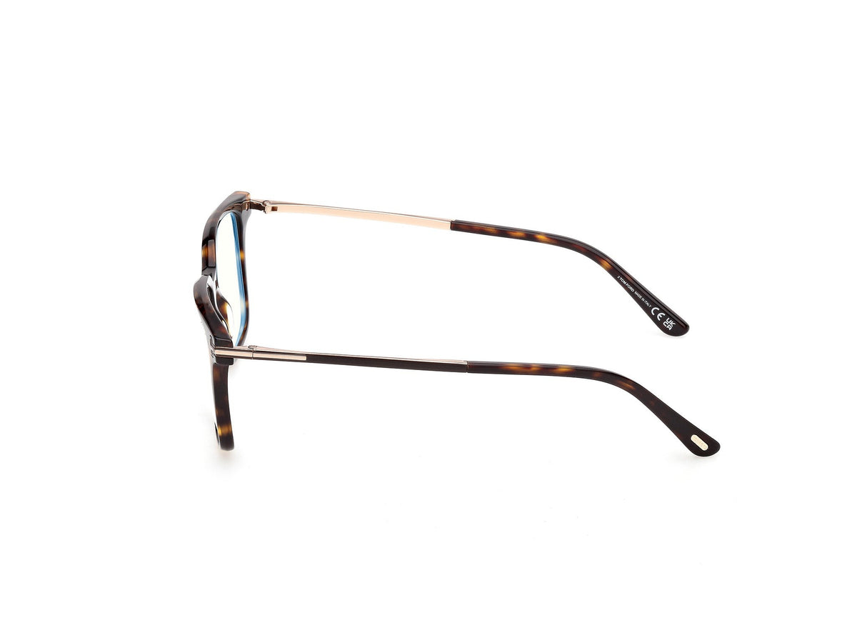 Tom Ford FT6124-B-53052-53 Dark Havana Square  53mm Eyeglasses