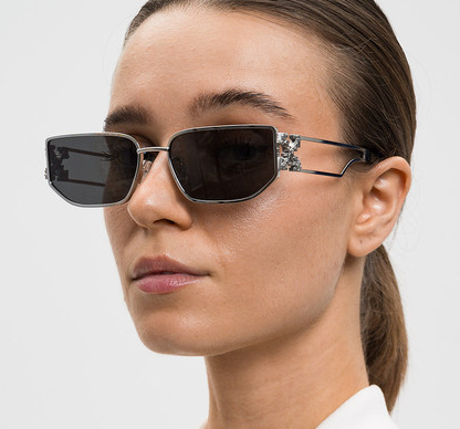 Off-White OERI156F25MET0017207 60mm New Sunglasses