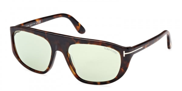Tom Ford FT1002-52N-58 DARK HAVANA   58mm Sunglasses