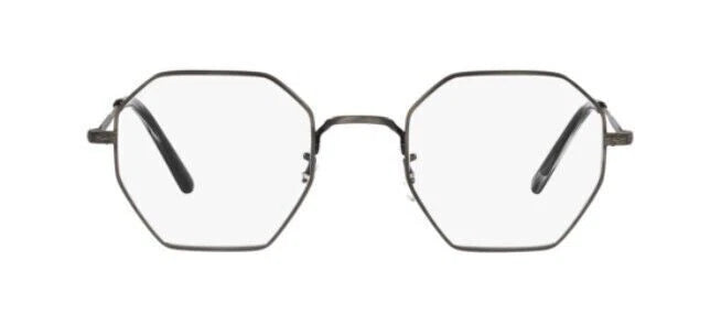 Oliver Peoples 0OV1312-5289-47 Antique Pewter Rectangle EYEGLASSES 0mm Eyeglasses