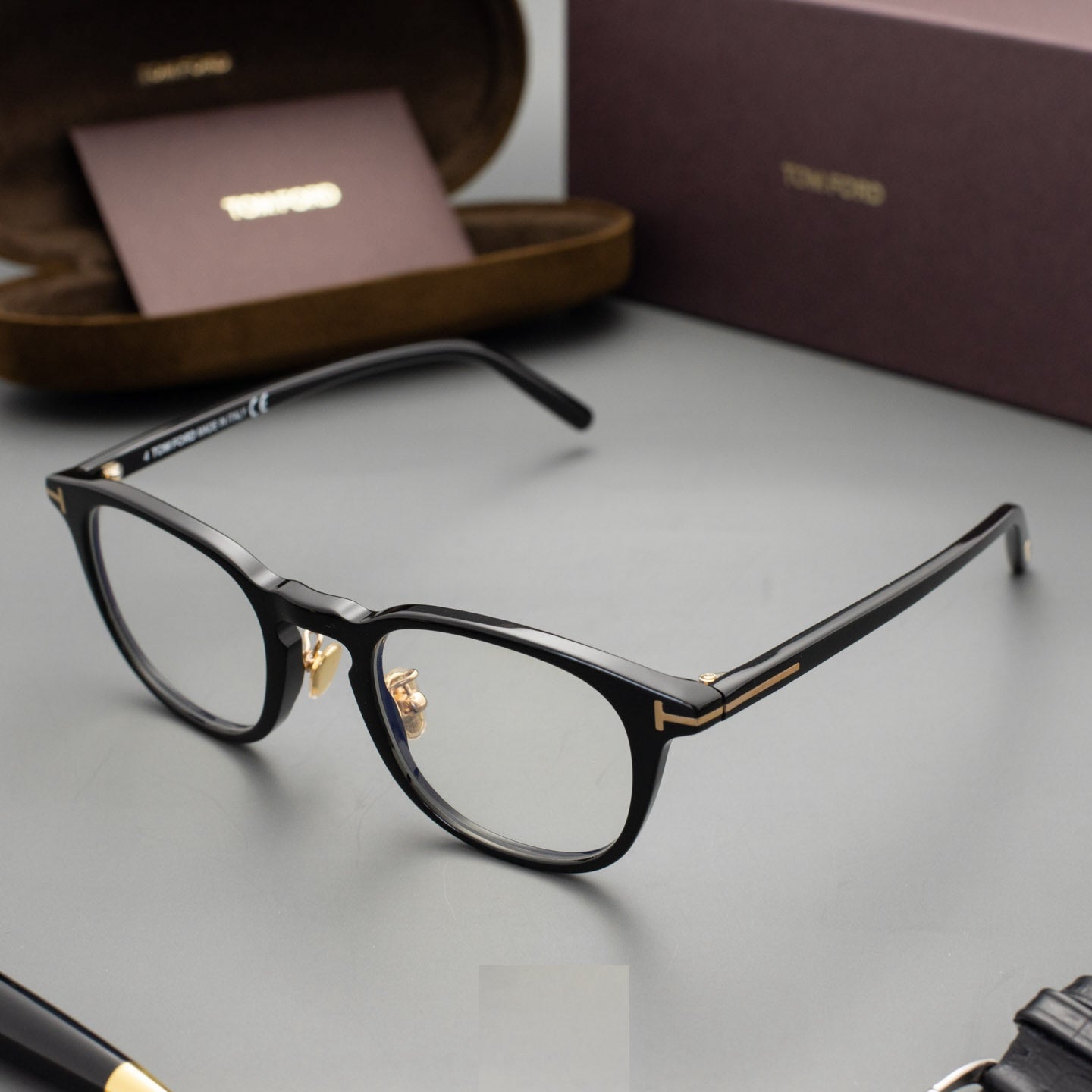 Tom Ford FT5725-D-B-N-001 48mm New Eyeglasses