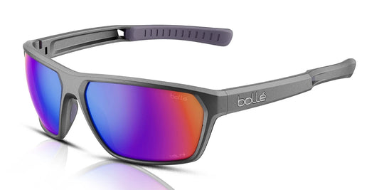Bolle BS045001 Grey Rectangle Sunglasses 63mm