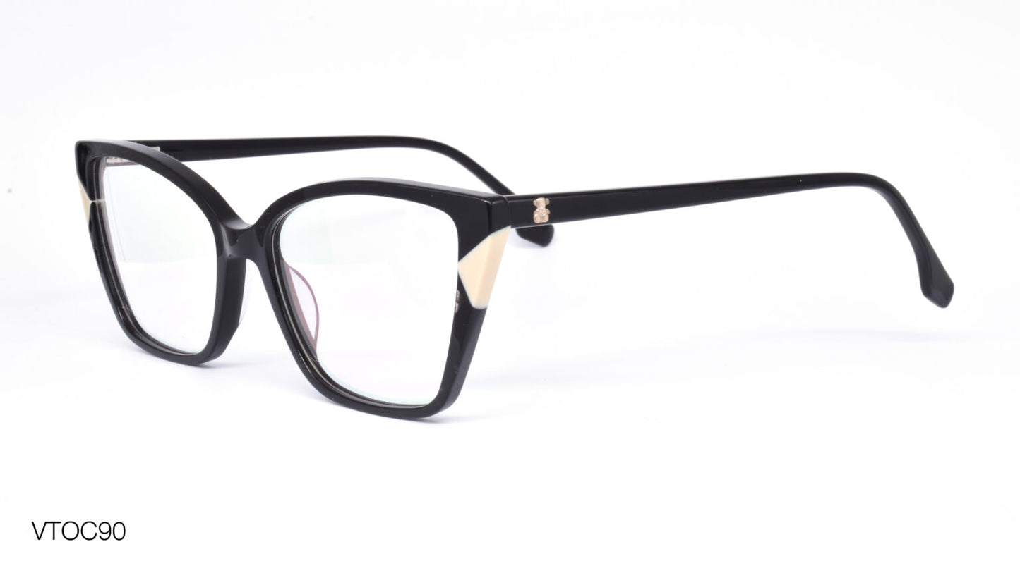 Tous VTOC90-06DT 55mm New Eyeglasses