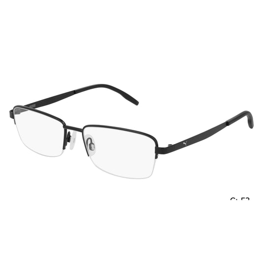 Puma PE0144o-001 53mm New Eyeglasses