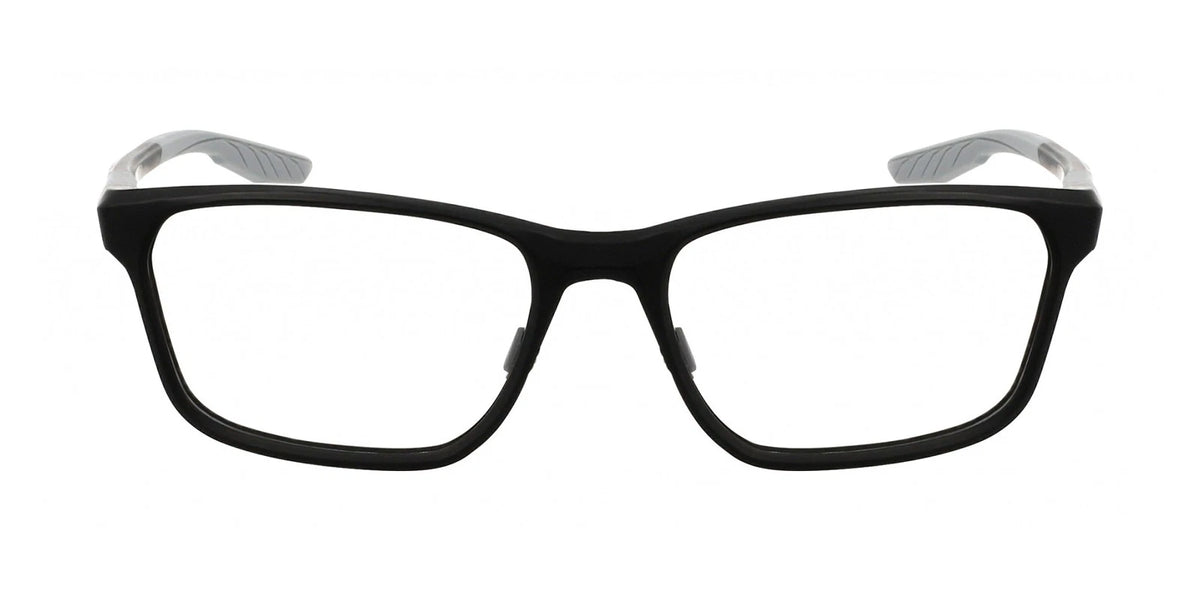 Nike NK7405N 001 Black Rectangle Eyeglasses 56mm Eyeglasses