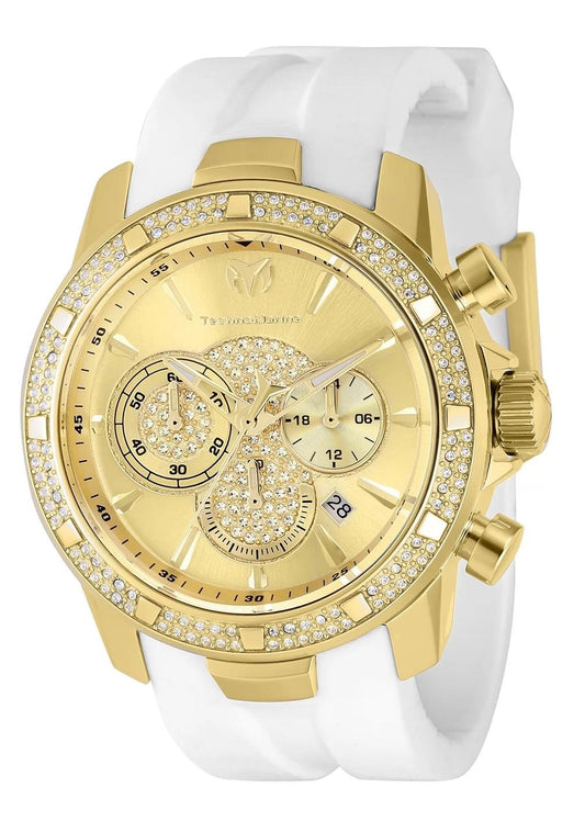 TechnoMarine TM-621010 TM-621010 Watch - Mother of Pearl Dial Silicon Band