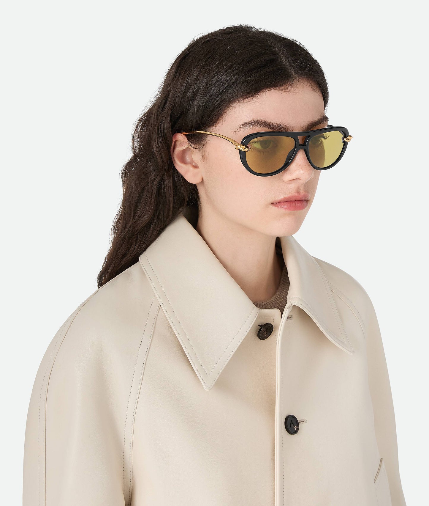 Bottega Veneta BV1418S-001 58mm New Sunglasses