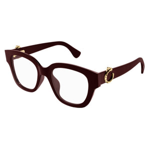 Cartier CT0566o-007 Pink Square Eyeglasses 53mm