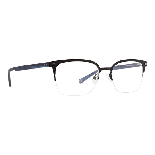 Life is Good Collins-Matte Black 53mm New Eyeglasses