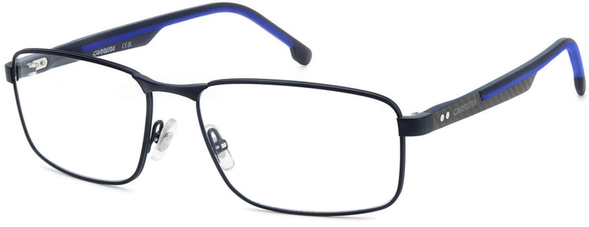 Carrera CARRERA8913-PJP-57 Blue Rectangle Eyeglasses 57mm Eyeglasses