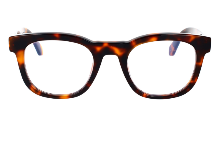 Off White Style-71 OERJ071S24PLA0016000 Havana Round Eyeglasses 50mm