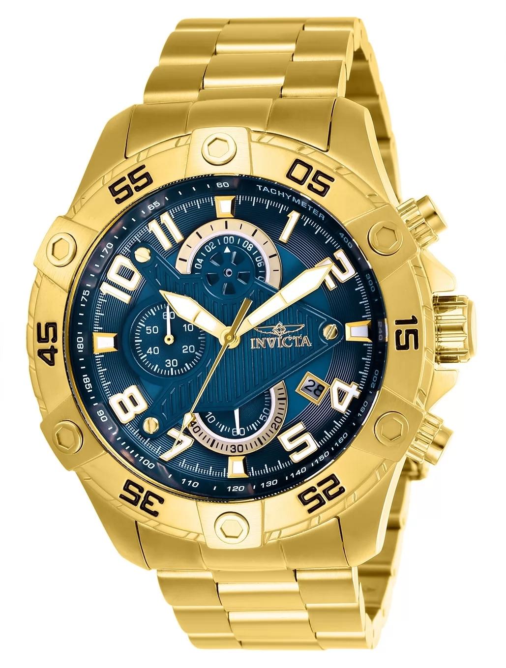 Invicta 26095 26095 Watch - Blue Dial Stainless Steel Band