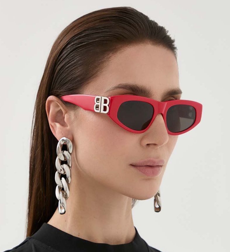 Balenciaga BB0095S-016 53mm New Sunglasses
