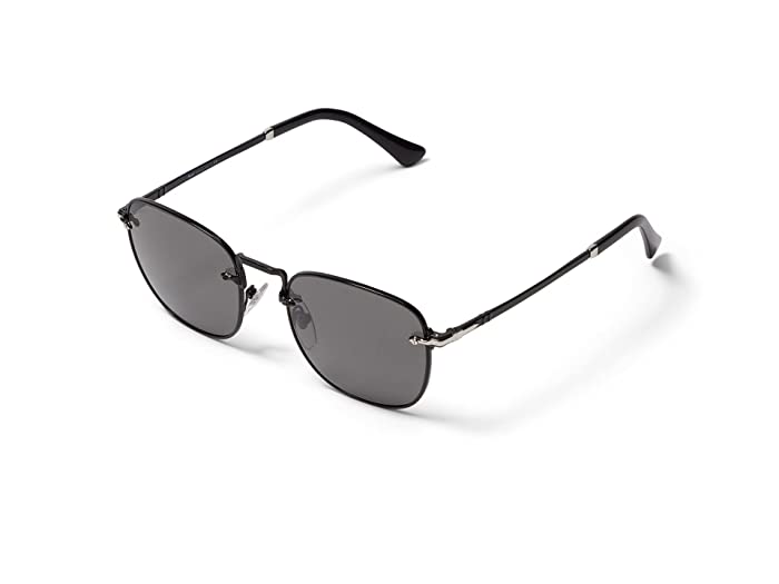 Persol 0PO2490S 1078B1 52 Black Square  52mm Sunglasses