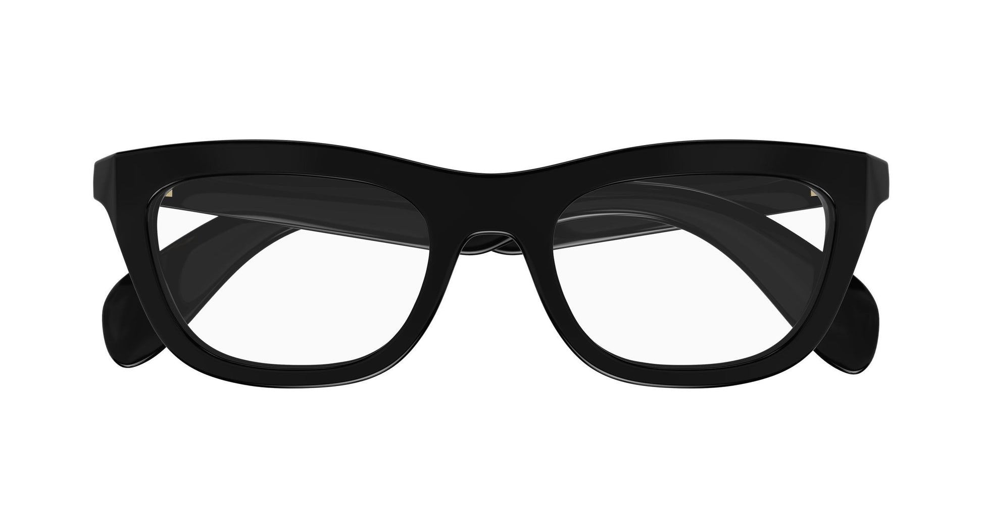 Gucci GG1932o-001 eyeglasses in black frame with clear lenses
