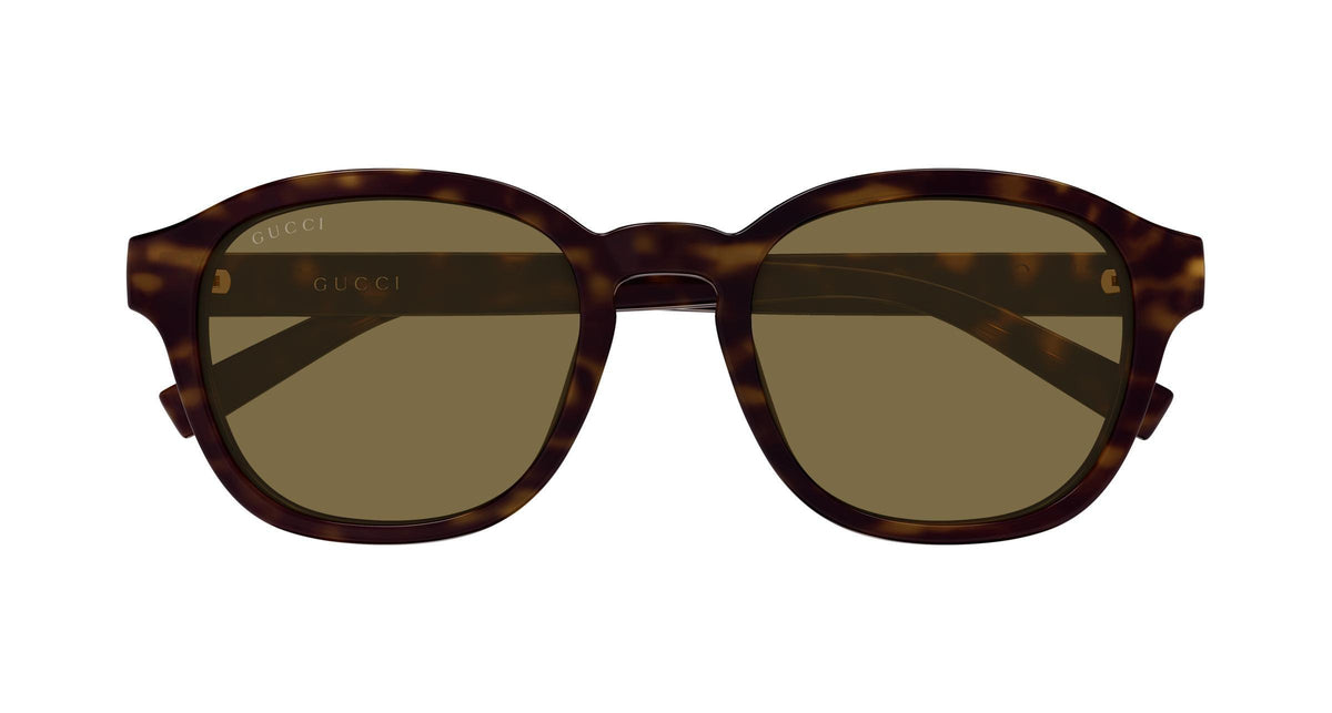Gucci GG2109SK-002 sunglasses in havana frame with brown lenses