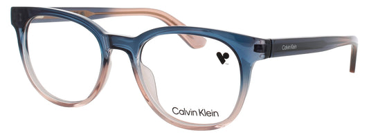 Calvin Klein CK24522-N-539-50 BLUE / BROWN  Unisex Eyeglasses 50mm Eyeglasses