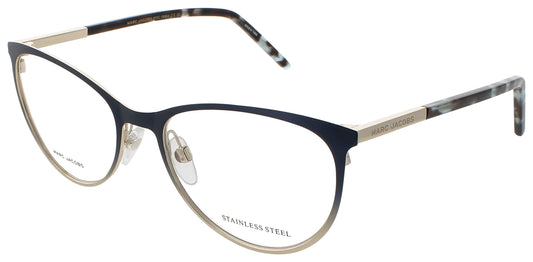 Marc Jacobs MARC-708-0NUC-54 eyeglasses in gold frame with clear lenses