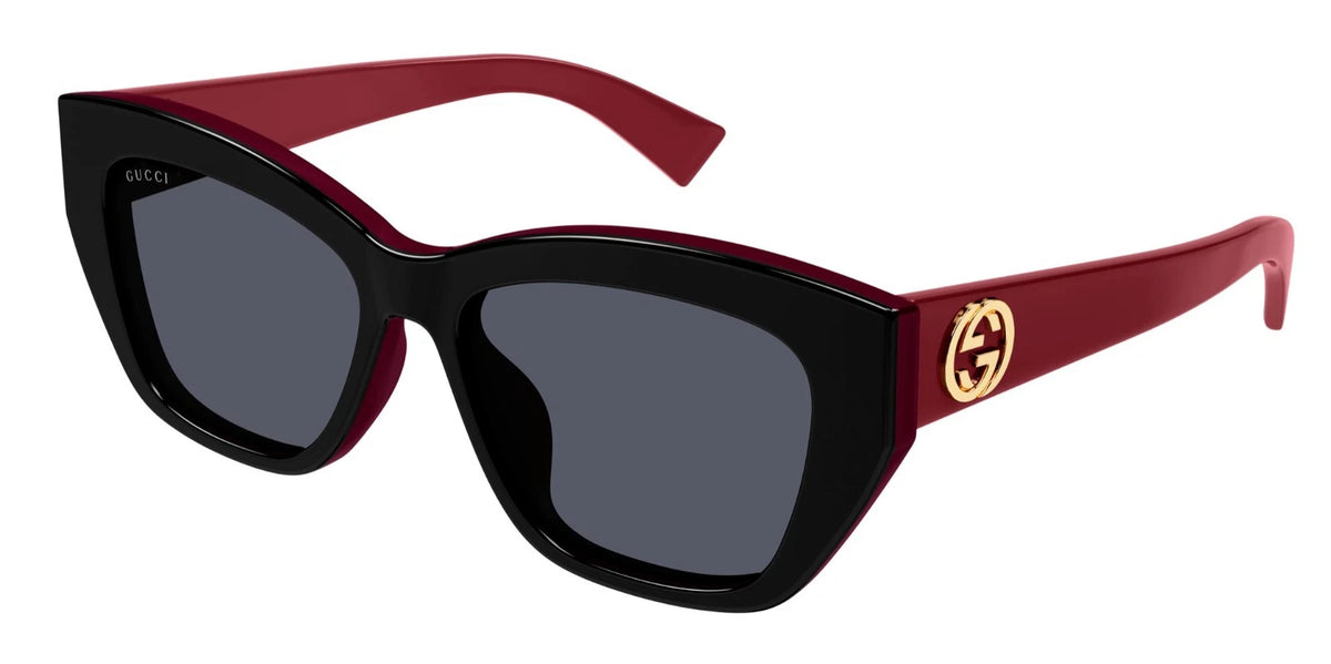 Gucci GG1844SA-004 Black Cat Eye Sunglasses 55mm Sunglasses