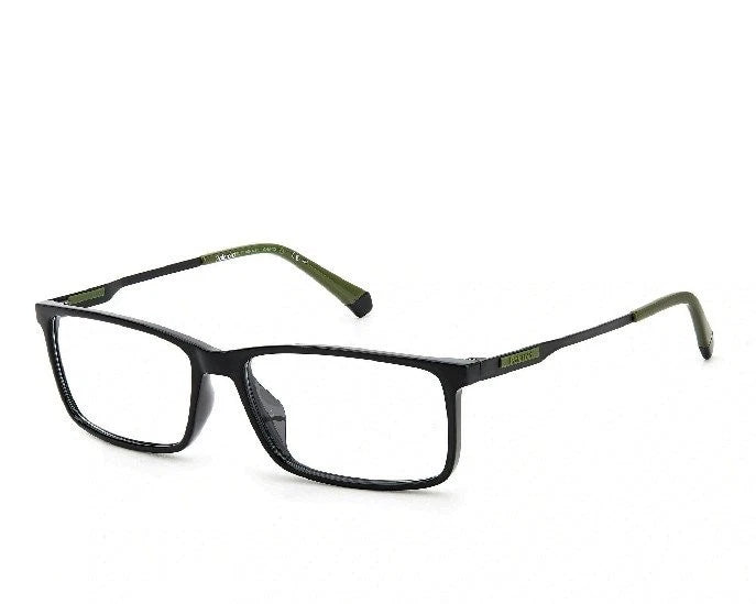 Polaroid PLDD479/G-807-55 Black Rectangle Eyeglasses 55mm Eyeglasses