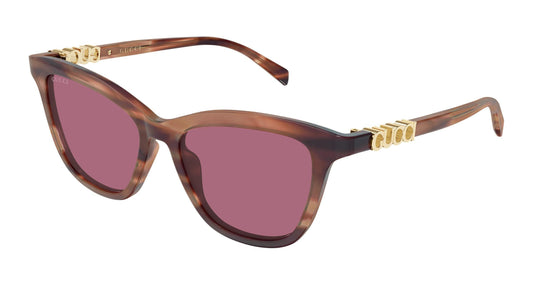 Gucci GG2032S-004 Havana Cat Eye Sunglasses 52mm