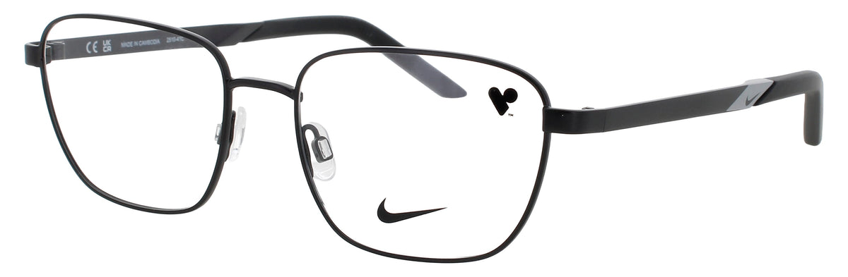 Nike 8212-N-001-52 SATIN BLACK  Men's Eyeglasses 52mm Eyeglasses