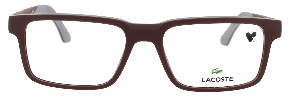 Lacoste L2922-N-603-53 MATTE DARK RED  Men's Eyeglasses 53mm Eyeglasses