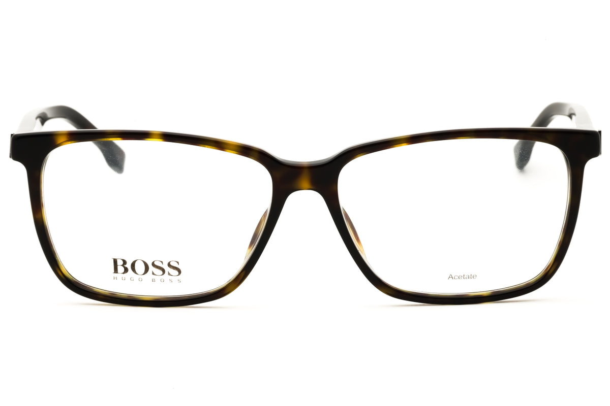Hugo Boss BOSS 1300/U-0086 00 Brown Rectangle Eyeglasses 57mm
