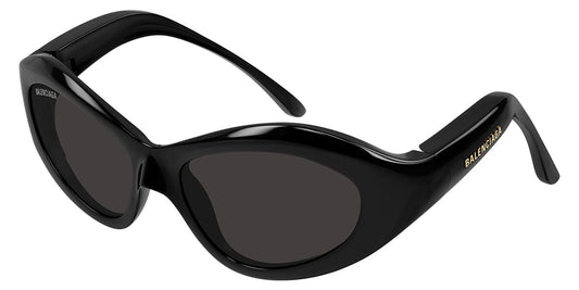 Balenciaga BB0386S-001 60mm New Sunglasses