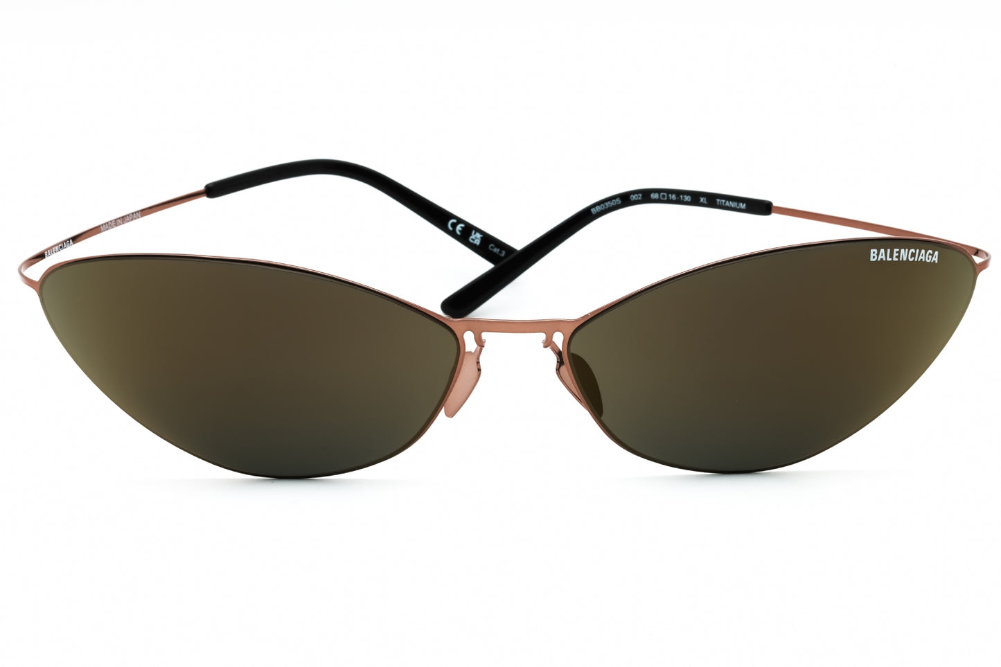 Balenciaga BB0350S-002 68mm New Sunglasses