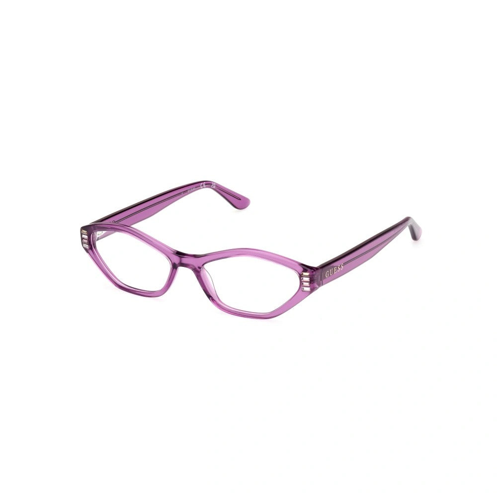 Guess GU2968-083-53 eyeglasses in violet frame with clear lenses