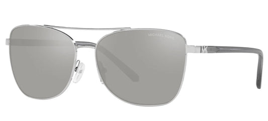 Michael Kors 0MK1096-11536G-59 Silver Cr962 SUNGLASSES 56mm Sunglasses