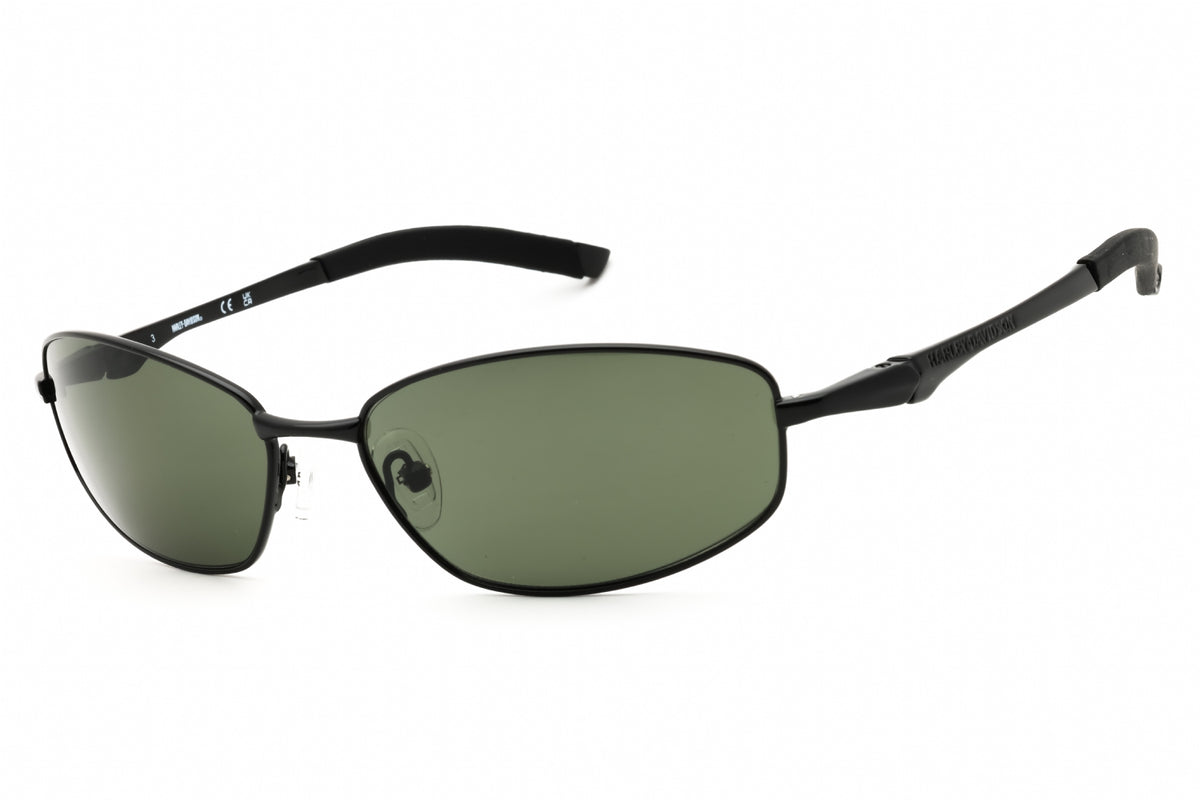 Harley Davidson HD0816X-C26 Black Rectangle Sunglasses 59mm Sunglasses