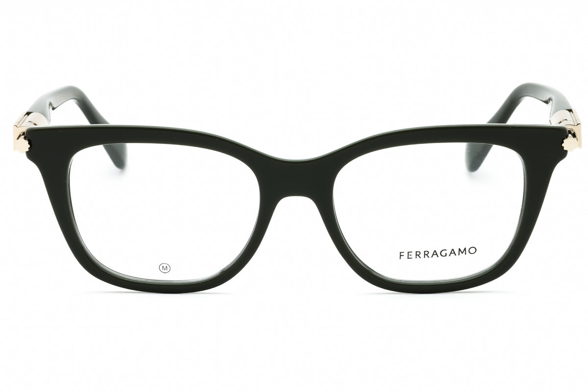 Salvatore Ferragamo SF2973-302 Green Rectangle Eyeglasses 50mm