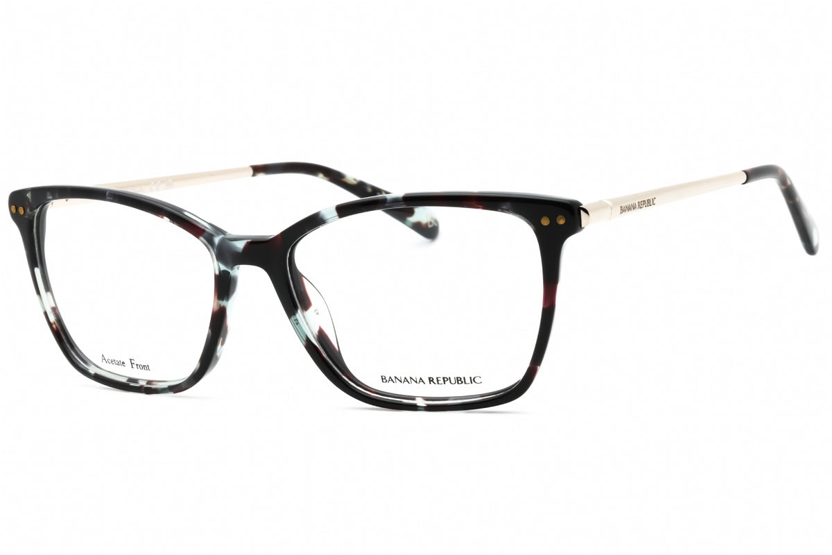 Banana Republic BR 228-0EO3 00 BLKGRNHV Rectangular Eyeglasses 52mm Eyeglasses