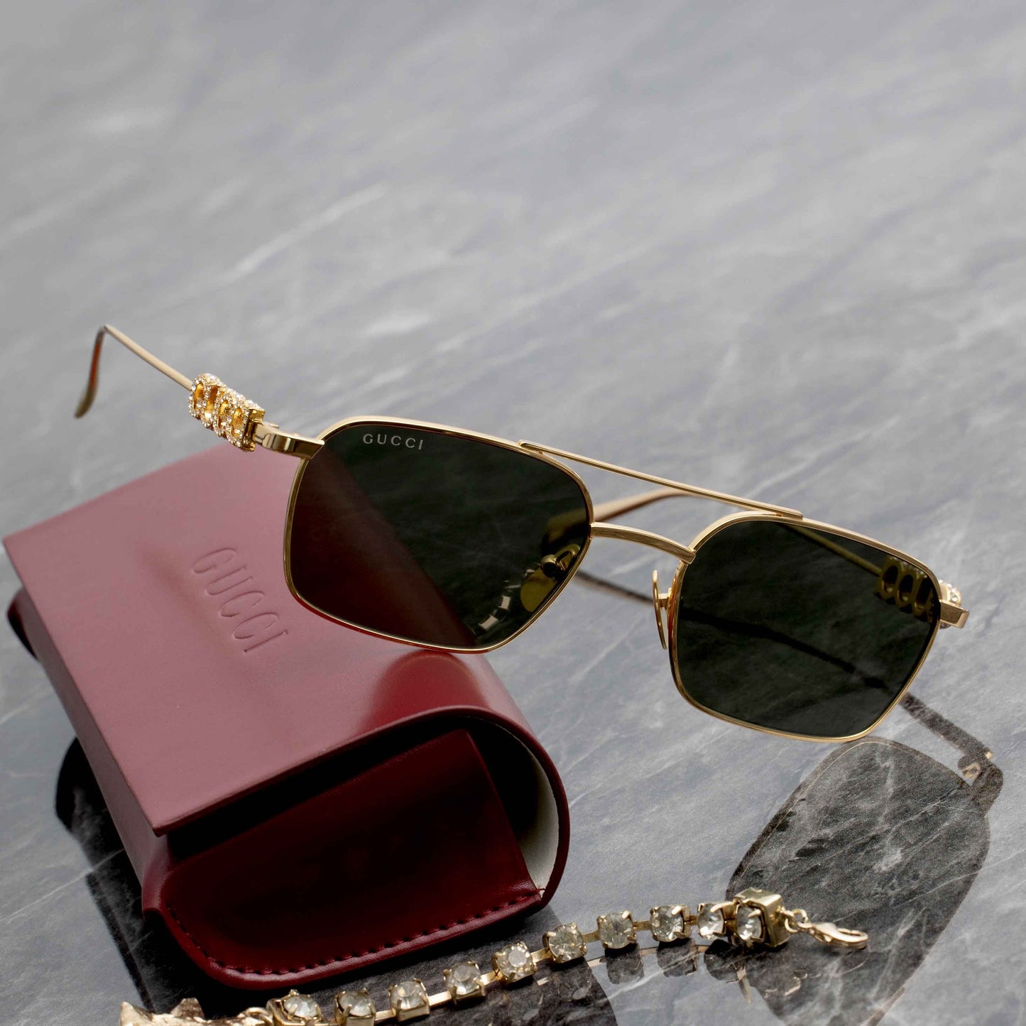 Gucci GG1804S-001 54mm New Sunglasses