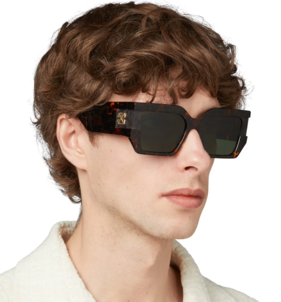 Off White DOVER-OERI148S25PLA0016055 56mm New Sunglasses