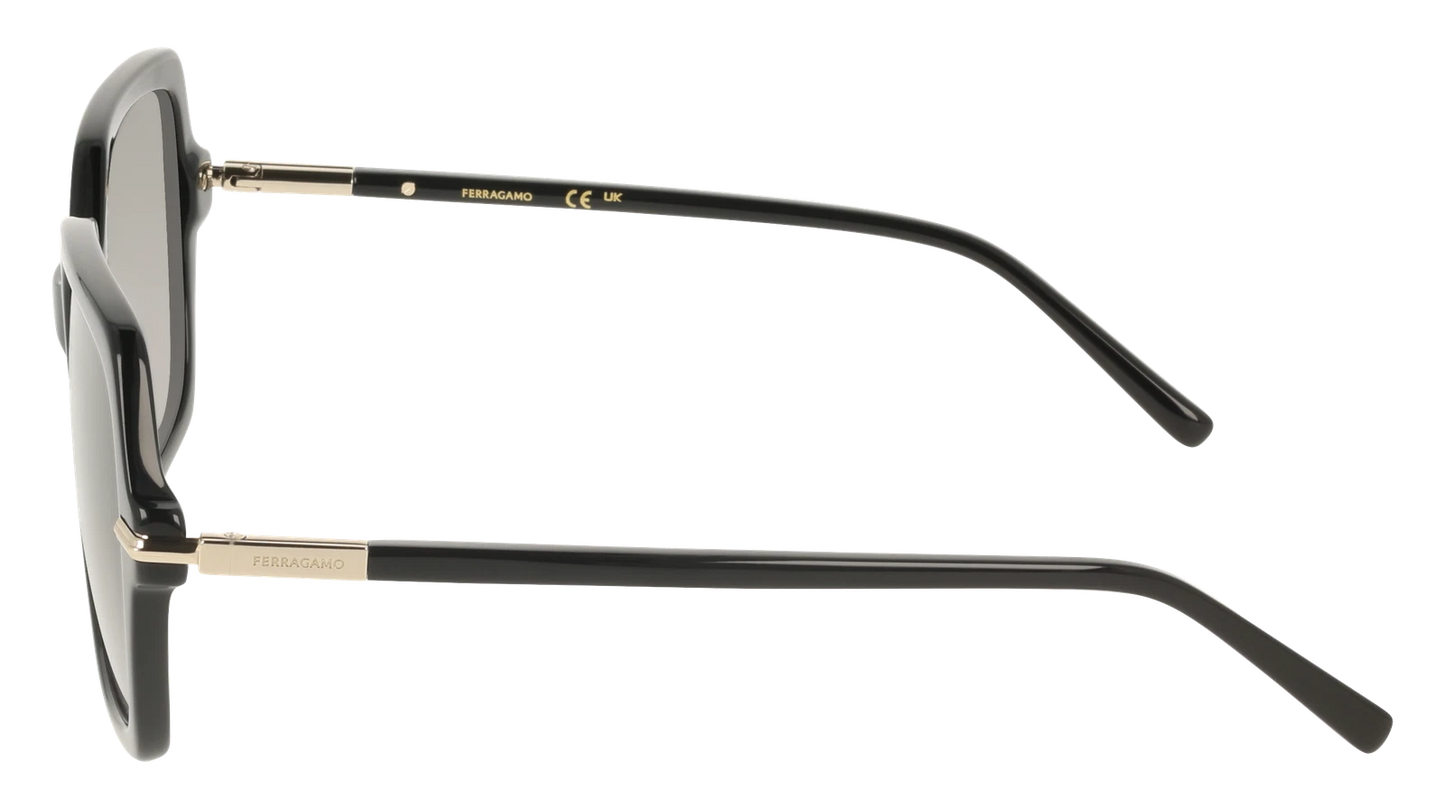 Salvatore Ferragamo SF2076S-001-5719 57mm New Sunglasses