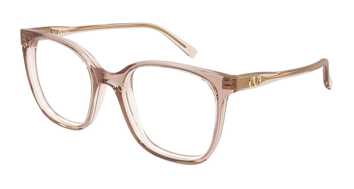 Valentino VG0019O-010 Beige Rectangular Eyeglasses 53mm Eyeglasses