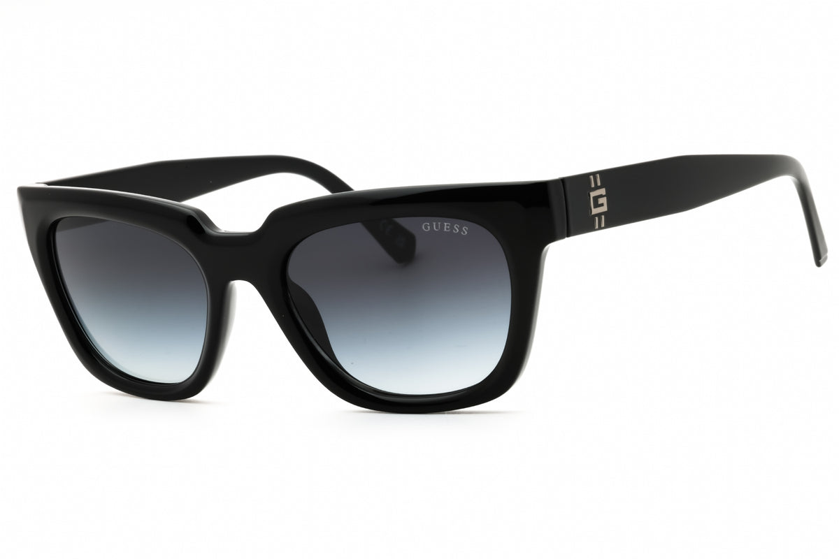 Guess GU00206-01B Black Rectangle Sunglasses 53mm Sunglasses